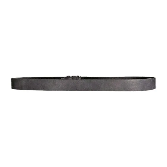 NWT Buckle BKE Womens Bonded Leather Belt Distressed Western 43x1.25" Gray Large - Picture 7 of 9